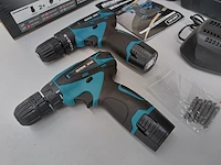 Accu boormachineset deutsche stahl 18v - afbeelding 2 van  7