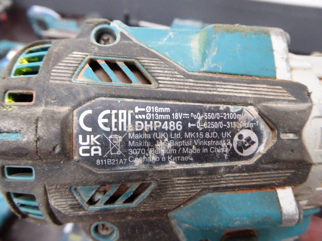 Accu boor/schroefmachine makita - afbeelding 3 van  3