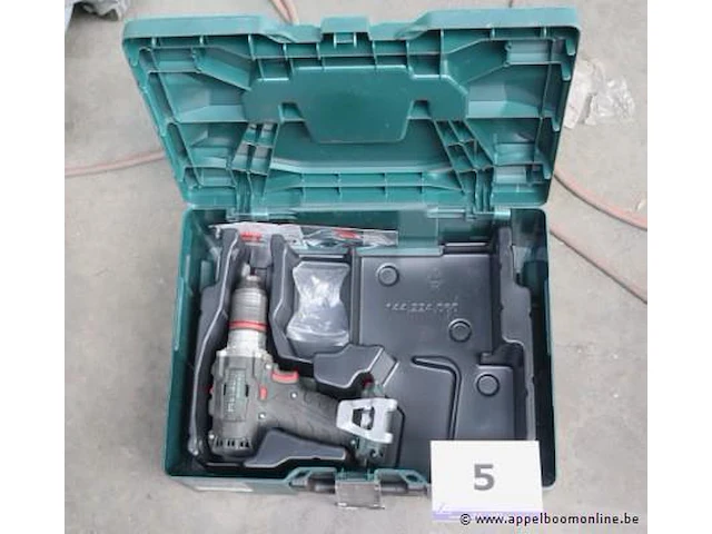 Accu boorschroefmachine metabo bs 18ltx, zonder batterij - afbeelding 1 van  2
