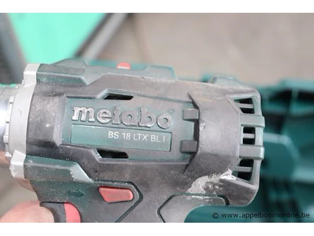 Accu boorschroefmachine metabo bs 18ltx, zonder batterij - afbeelding 2 van  2