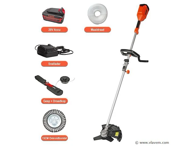 Accu bosmaaier 21 volt - afbeelding 1 van  5