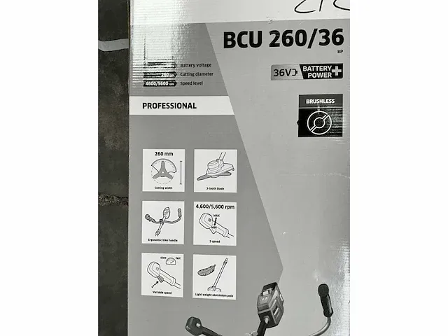 Accu-bosmaaier kärcher professional bcu 260/36 - afbeelding 8 van  11