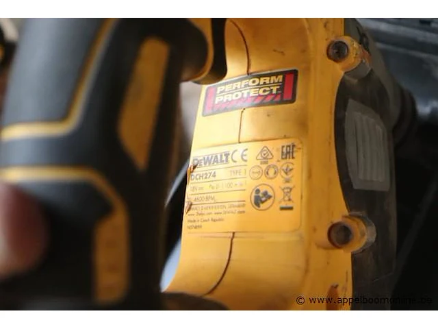 Accu breekhamer dewalt dch274 - afbeelding 2 van  2
