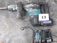 Accu breekhamer makita hm001g, vv 2 batterijen en oplader
