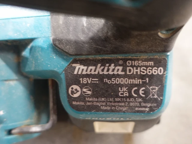 Accu cirkelzaag makita - afbeelding 3 van  4