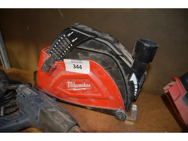 Accu cirkelzaag milwaukee m18blc66 zonder accu, opzetstuk voor cirkelzaag voor aansluiting stofzuiger, warmluchtpistool ferm ham1018, elektrische wipzaag x-kraft xk-610fb-js-f - afbeelding 3 van  13