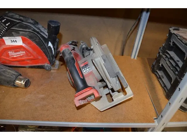 Accu cirkelzaag milwaukee m18blc66 zonder accu, opzetstuk voor cirkelzaag voor aansluiting stofzuiger, warmluchtpistool ferm ham1018, elektrische wipzaag x-kraft xk-610fb-js-f - afbeelding 13 van  13