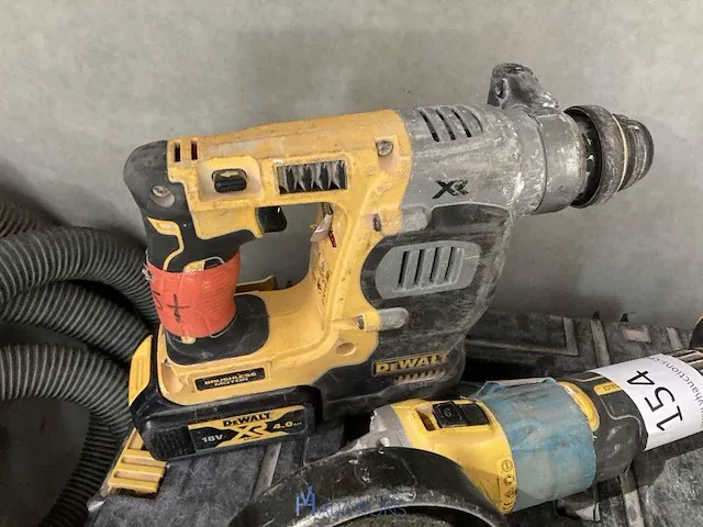 Accu combihamer en haakse slijpmachine dewalt - afbeelding 2 van  6