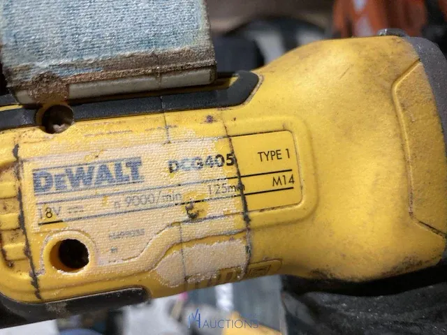 Accu combihamer en haakse slijpmachine dewalt - afbeelding 5 van  6