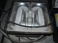 Accu compressor tofcraft xyz 185 in koffer met lader, frees ferm fbf6e, werflamp (17,20,22) - afbeelding 3 van  7
