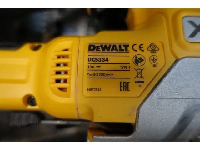 Accu decoupeerzaag dewalt - afbeelding 3 van  3