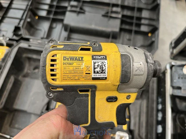 Accu gereedschaps set dewalt - afbeelding 5 van  5