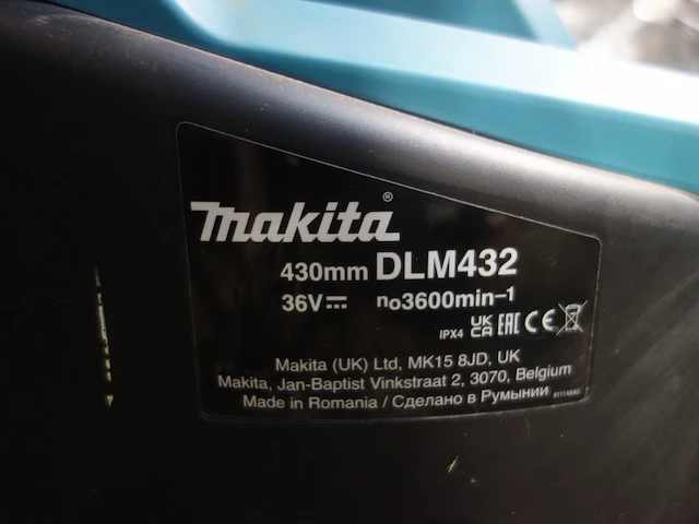 Accu grasmachine makita - afbeelding 4 van  4