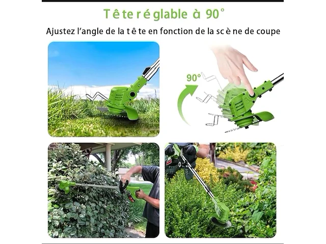 Accu-grastrimmer - afbeelding 2 van  4