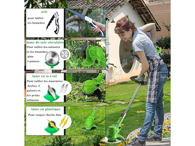 Accu-grastrimmer - afbeelding 4 van  4