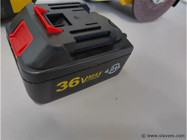 Accu haakse slijper dw - afbeelding 7 van  9