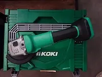Accu haakse slijper hikoki - afbeelding 4 van  7