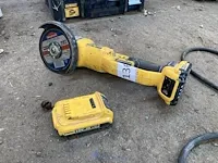 Accu haakse slijpmachine dewalt - afbeelding 1 van  3