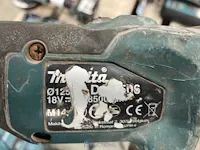 Accu haakse slijpmachine makita - afbeelding 3 van  4