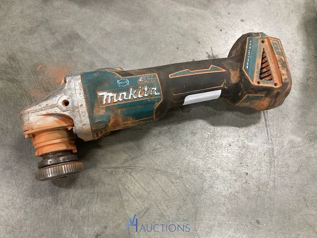 Accu haakse slijpmachine makita - afbeelding 2 van  3