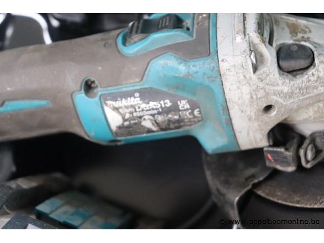 Accu haakse slijptol makita dga513, vv oplader, werking niet gekend - afbeelding 2 van  2