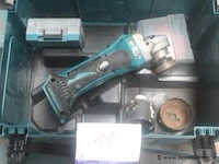 Accu haakse slijptol makita, zonder batterij, werking niet gekend - afbeelding 1 van  2