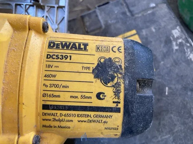 Accu handcirkelzaag dewalt - afbeelding 3 van  3