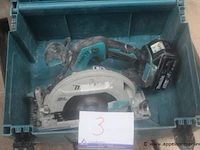 Accu-handcirkelzaagmachine makita dhs680, werking niet gekend