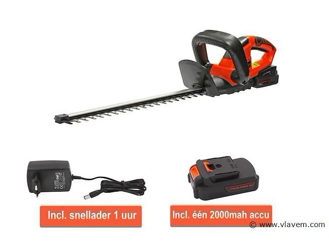Accu heggenschaar 18v - afbeelding 1 van  7