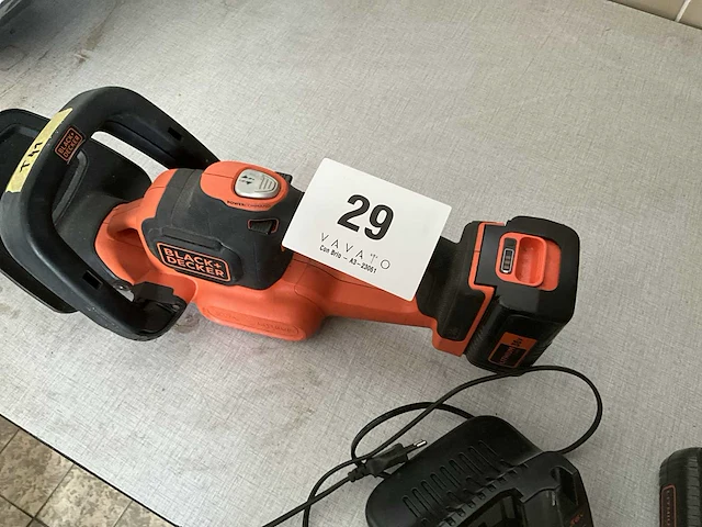 Accu heggenschaar black&decker bchts36 - afbeelding 5 van  5