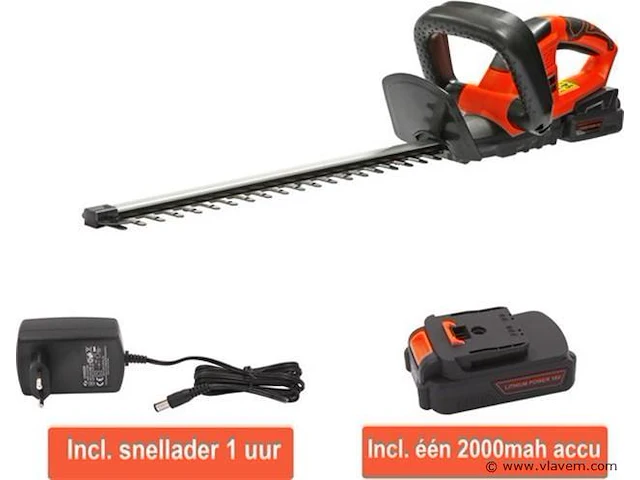 Accu heggeschaar 18volt - afbeelding 1 van  5
