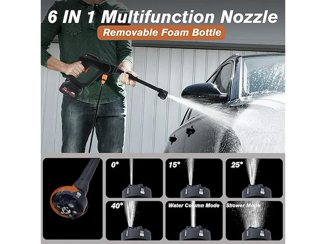 Accu hogedrukreiniger - afbeelding 3 van  5