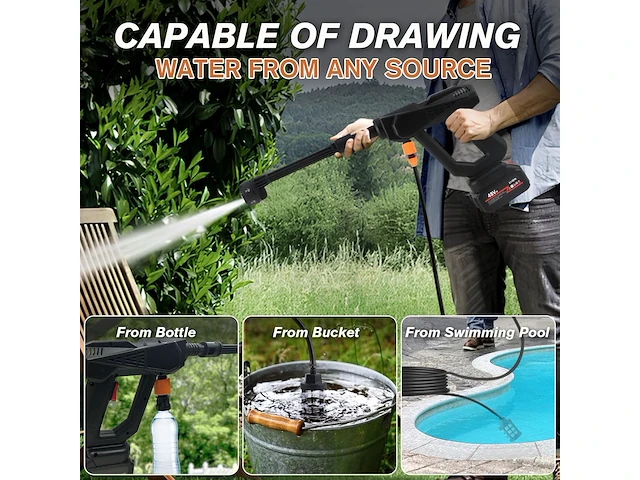 Accu hogedrukreiniger - afbeelding 5 van  5