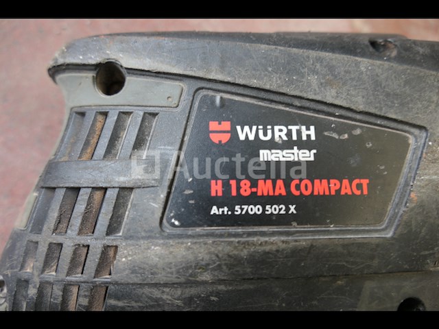 Accu-houthakenboormachine würth h 18-ma compact - afbeelding 1 van  6