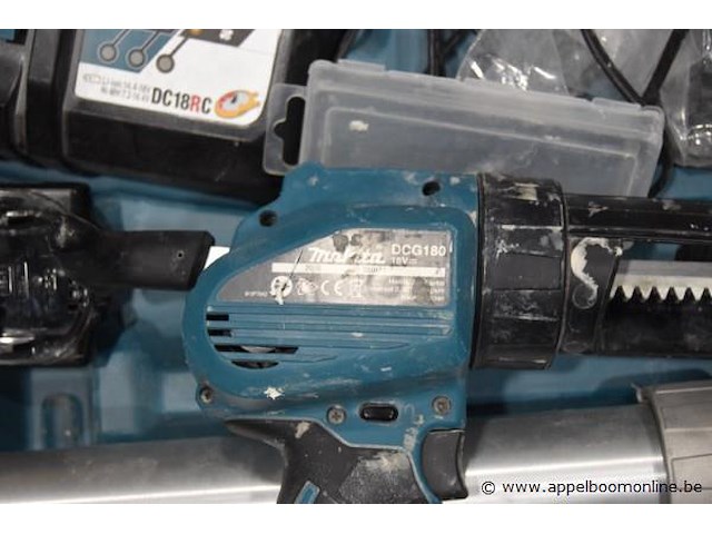 Accu kitpistool makita, dcg180 - afbeelding 2 van  2