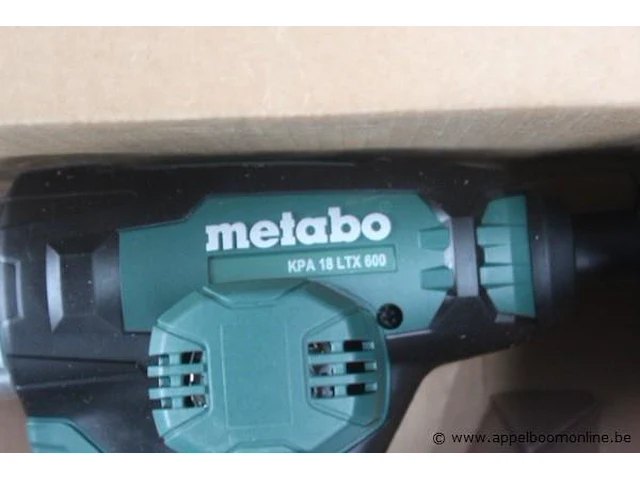 Accu kitpistool metabo, kpa 18 ltx 600 - afbeelding 2 van  2