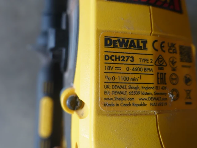 Accu klopboormachine + accu slijpmachine dewalt - afbeelding 3 van  6