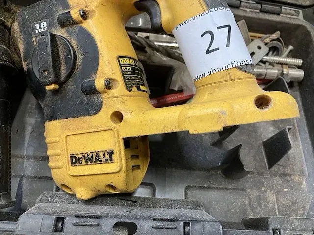 Accu klopboormachine dewalt - afbeelding 2 van  3