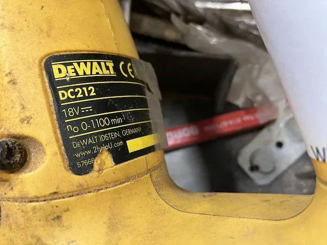 Accu klopboormachine dewalt - afbeelding 3 van  3