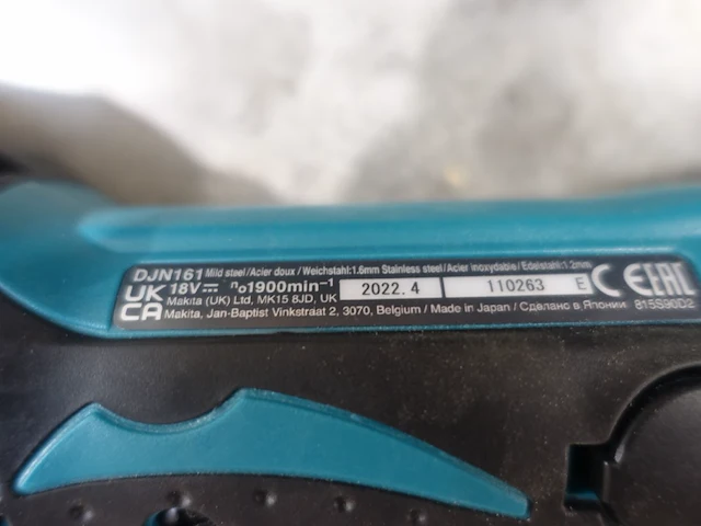 Accu knabbelschaar makita - afbeelding 3 van  4