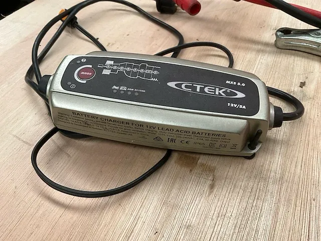 Accu laadkabel volvo, 12v acculader en startkabels - afbeelding 3 van  4