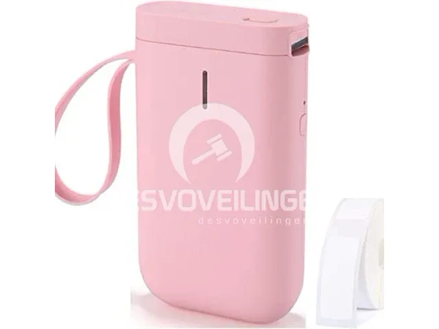 Accu label maker roze - afbeelding 1 van  3