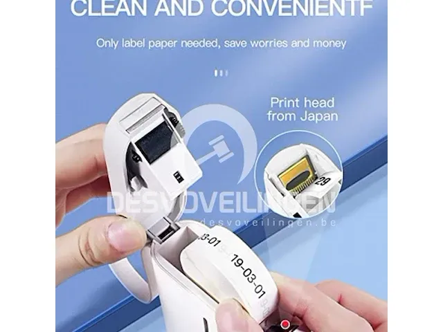 Accu label maker roze - afbeelding 2 van  3