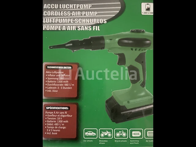 Accu luchtpomp - afbeelding 2 van  3