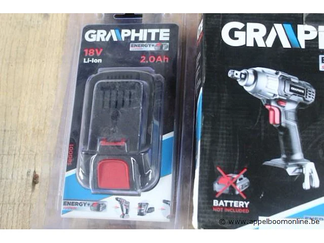 Accu moeraanzetter graphite, 58g018 + extra accu - afbeelding 3 van  3