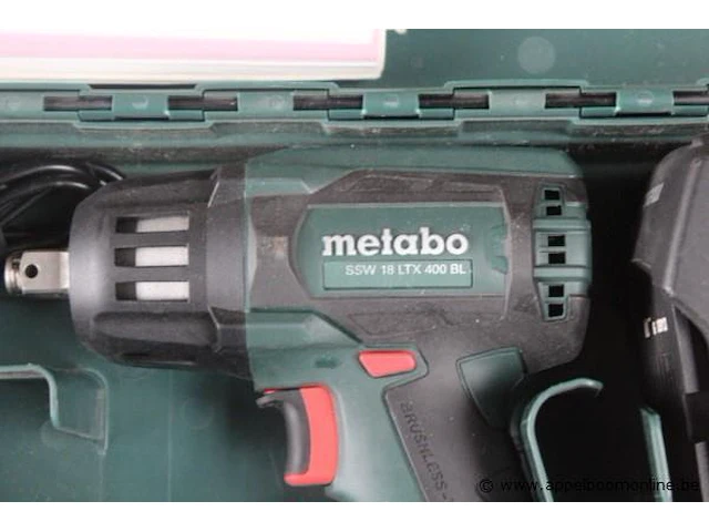 Accu moeraanzetter metabo, ssw 18 ltx 400 bl - afbeelding 2 van  2