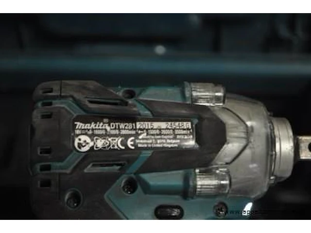 Accu moeranaanzetter makita dtw281 - afbeelding 3 van  3