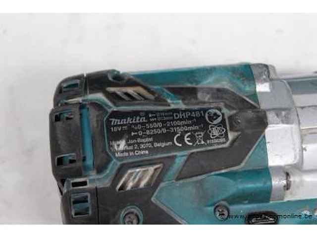 Accu moerenaanzetter makita dhp481, werking niet gekend - afbeelding 2 van  2