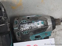 Accu moerenaanzetter makita dtd153 plus haakse slijptol dtm51, zonder batterij, werking niet gekend - afbeelding 3 van  3