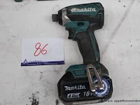 Accu moerenaanzetter makita dtd153, werking niet gekend - afbeelding 1 van  2
